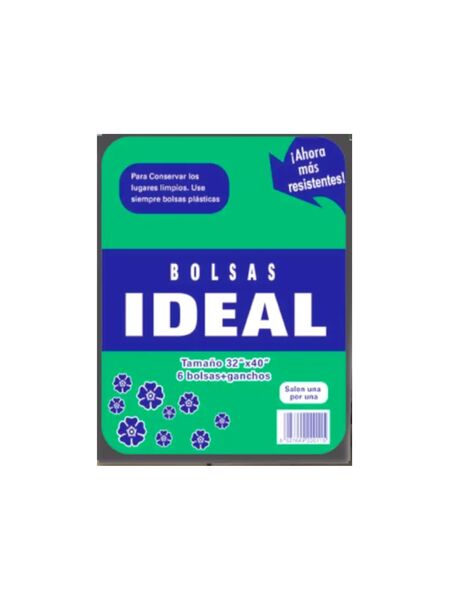 Bolsa Basura 32×40 Ideal 150u