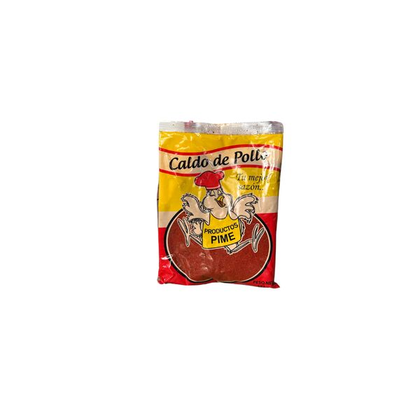 Caldo de Pollo Rojo Oscuro