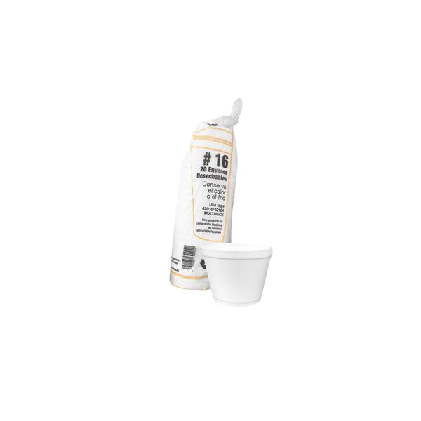 Envase Foam No.16 (500u)